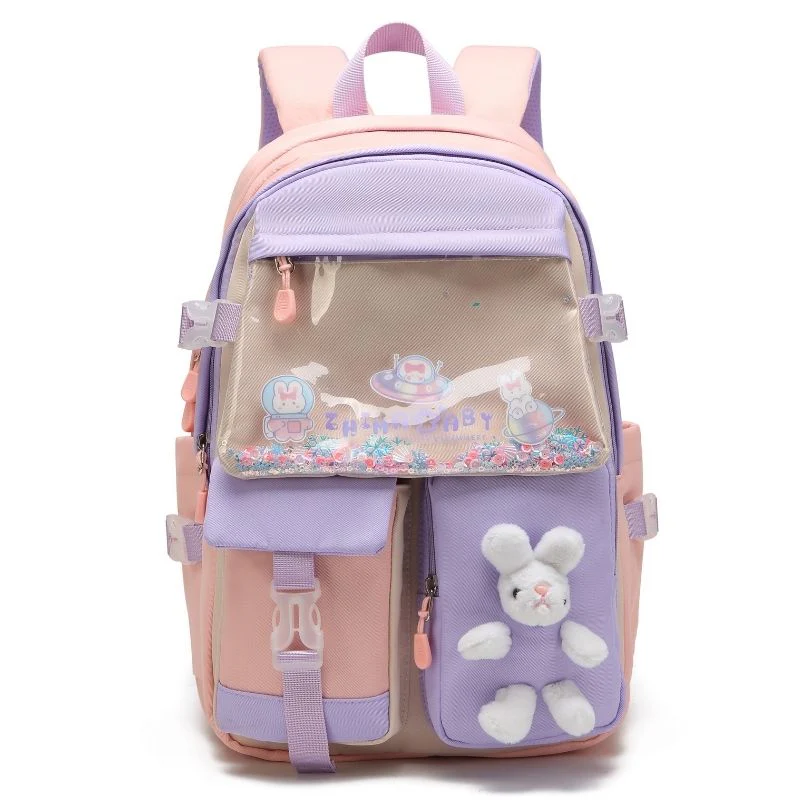 School Bag for Girls & Kids Backpack | Super Cute Bunny - Image 2