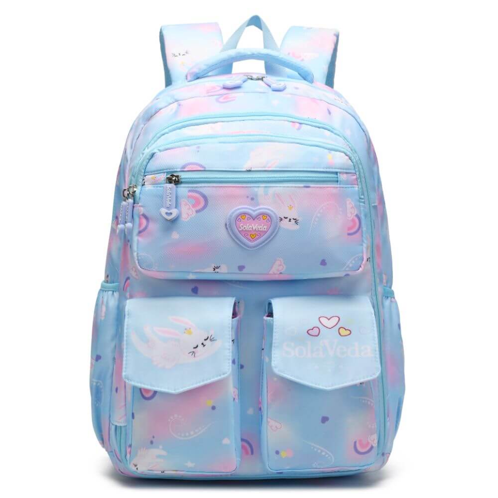 School Bags for Girls & Kids Backpack - Cute Rabbit - Image 8