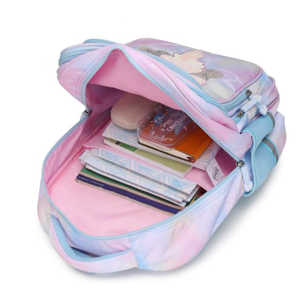 School Bags for Girls NZ & Kids Backpack | Butterfly Princess - Image 9