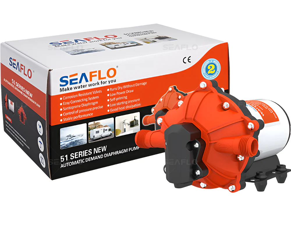 Seaflo 12V Dc Diaphragm Pump 5.0Gpm 60Psi - Image 5