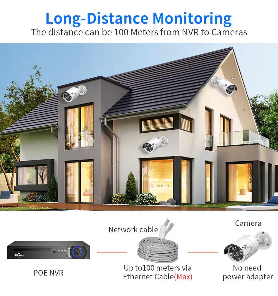 Security Camera System 5Mp POE Security Camera System Kit - Image 8