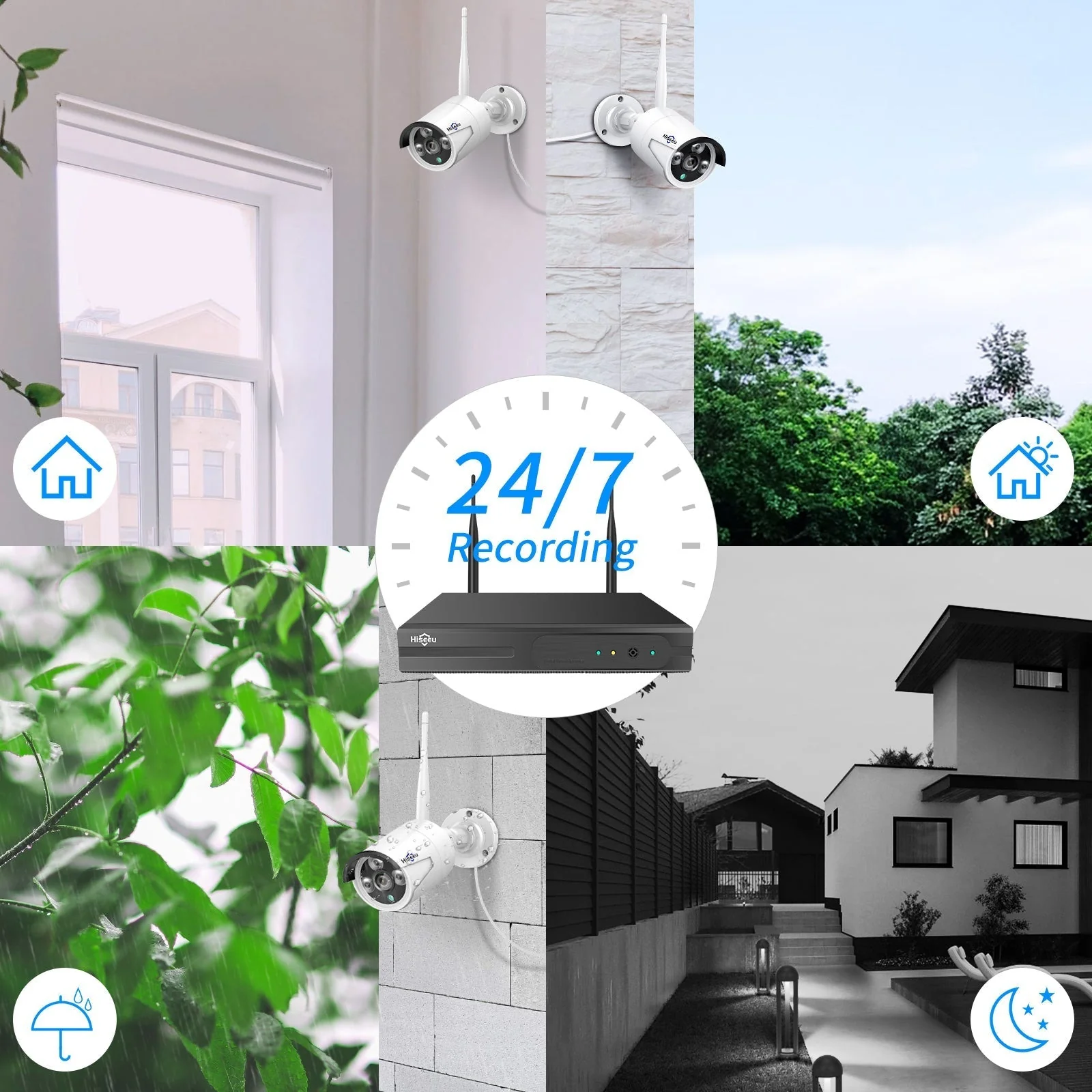 Security Camera System 8 Camera - Image 3