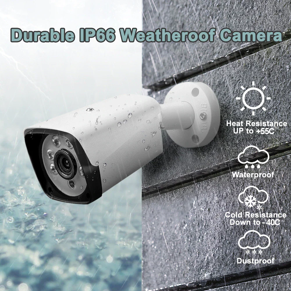 Security Camera System POE Camera CCTV - Image 9