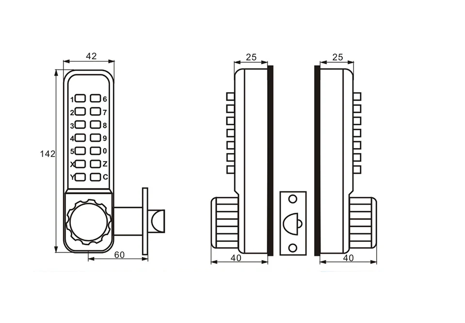 Security Keyless Door lock - Image 8