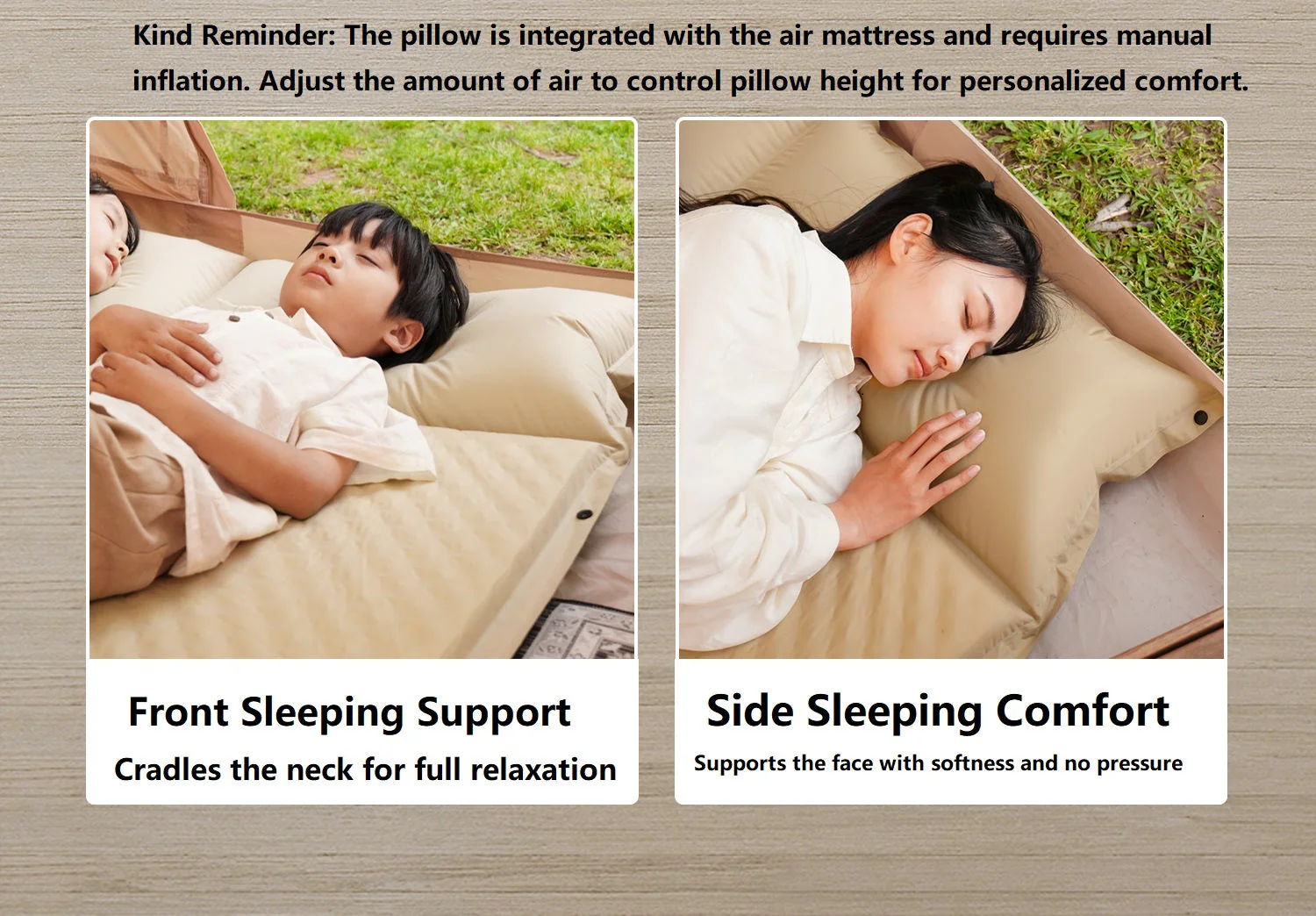 Self-Inflating Mattress – Double Size | Outdoor & Home Use - Image 3