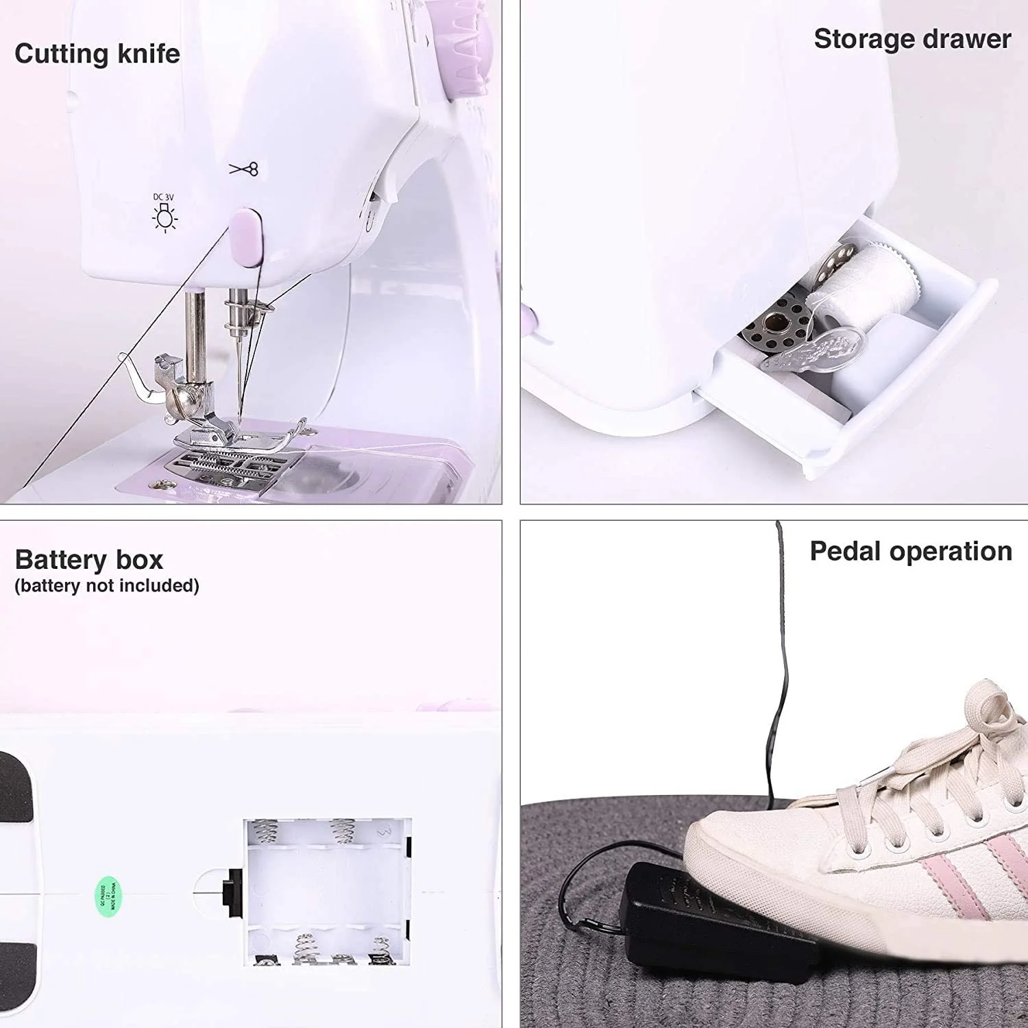Sewing Machine Multi-function Sewing Machine Dual - Image 11