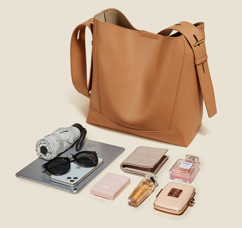 Shoulder Top-Handle Leather Handbags for Women Crossbody Bags - Image 3