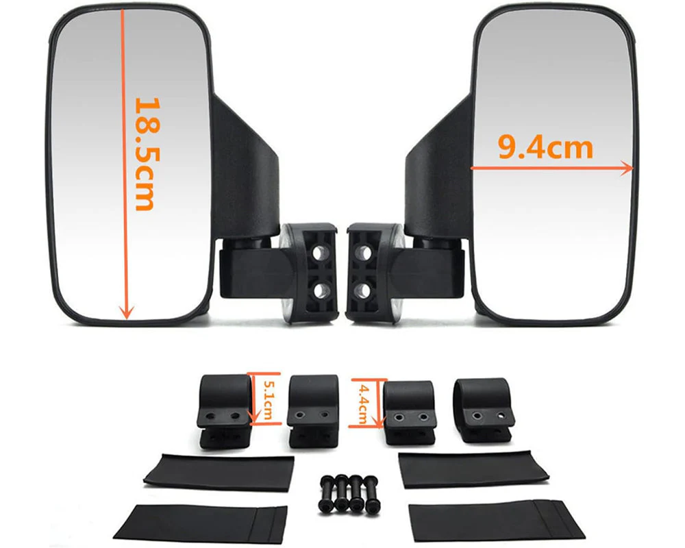 Side Mirrors for UTV ATV - Image 4