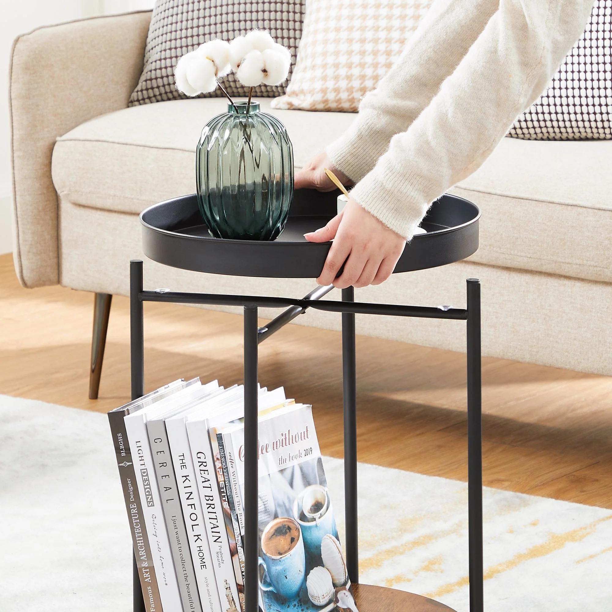 Side Table Vasagle End Table - Image 6