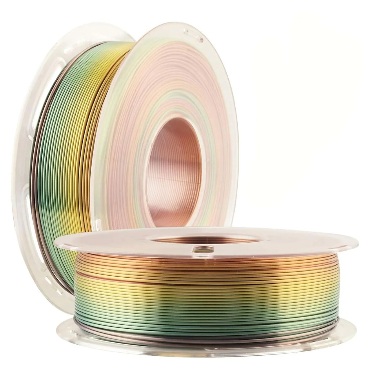 Silk Shiny Fast Color Change Rainbow Multi Colors Silk 3D Printer PLA Filament 1.75mm - Image 4