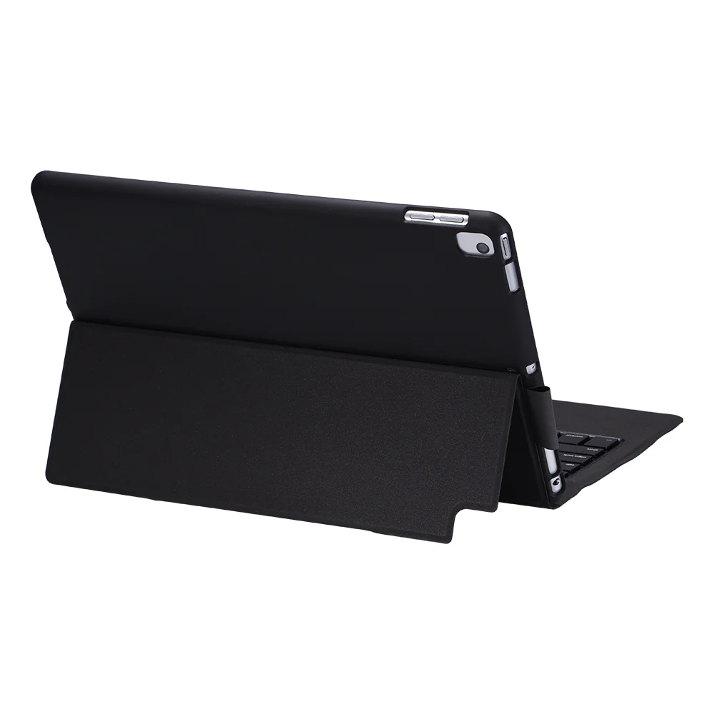Slim iPad 9.7"/2018/2017/iPad Air 2 Bluetooth Keyboard With PU Leather Case - Image 5