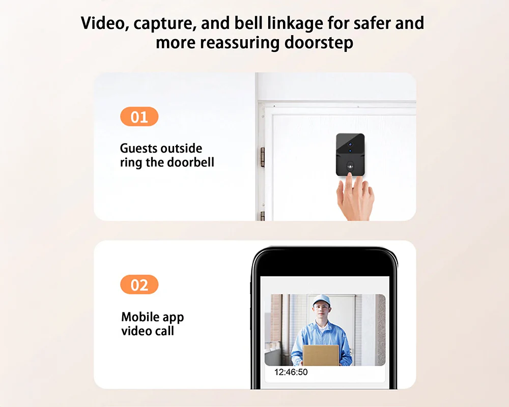 Smart Visual Wireless Doorbell Camera - Image 6