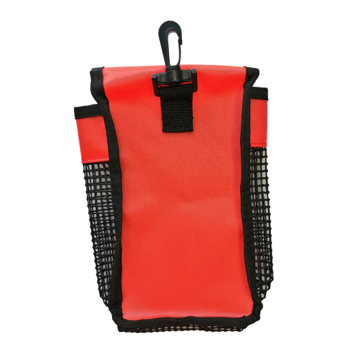 SMB Surface Marker Buoy Pouch Diving Reel Mesh Storage Holder Bag - Image 6