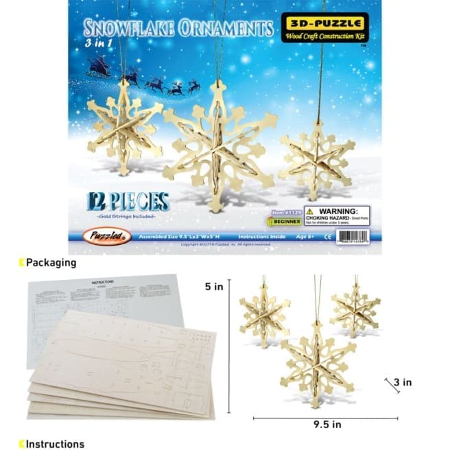Snowflake Ornaments - Image 2