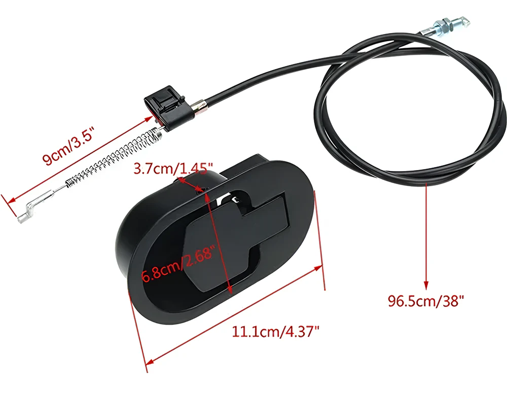 Recliner Handle Release Lever with Trigger Cable - Image 3