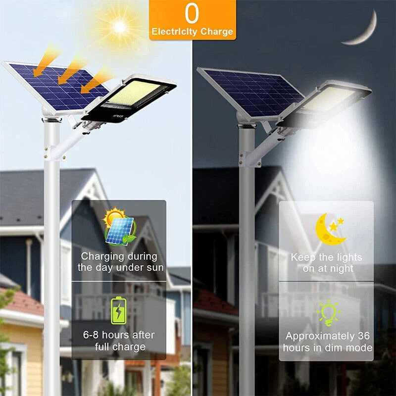 Solar Outdoor Light Flood Light Street Light 700W - Image 6