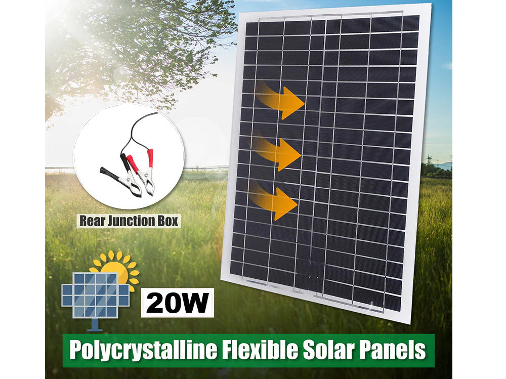 Solar Panel 20W with controller - Image 3