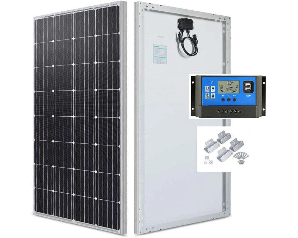 Solar Panel 30W 12V with controller 20A and mount Monocrystalline - Image 7