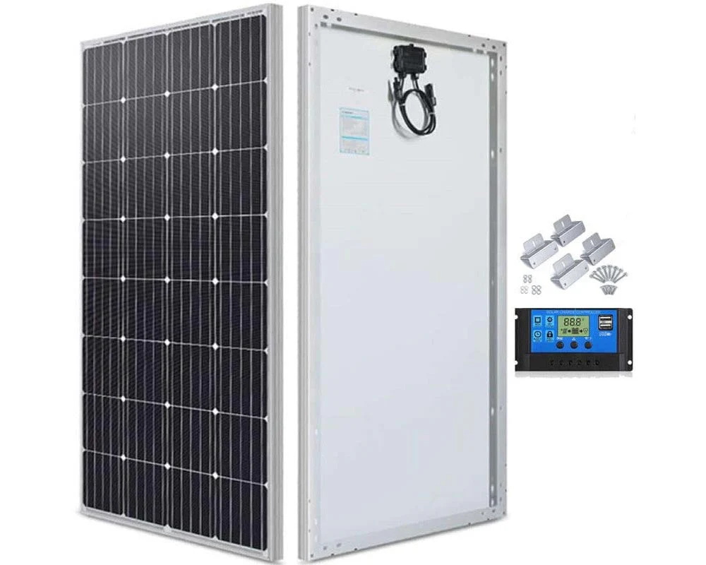 Solar Panel with controller and mount 30W - Image 3