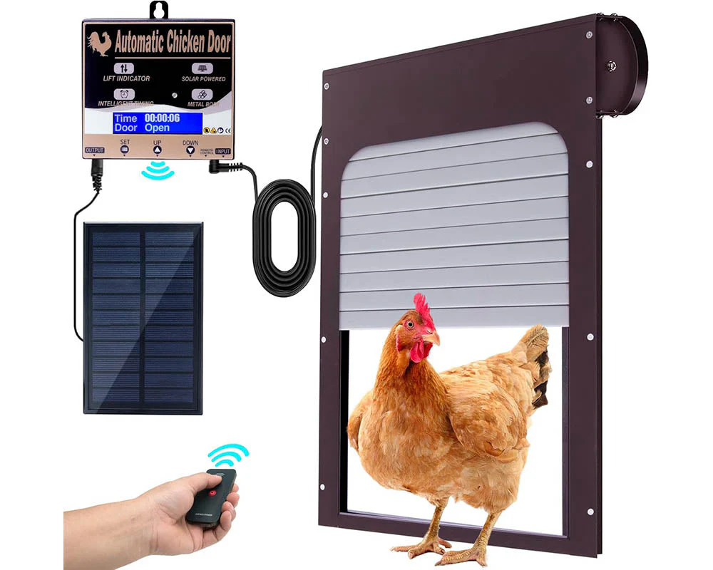Solar-Powered Automatic Chicken Coop Door - Image 10