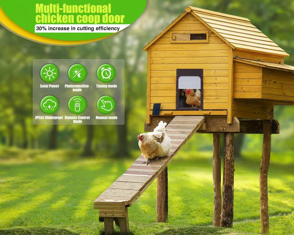Solar-Powered Automatic Chicken Coop Door - Image 3