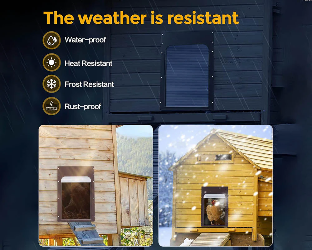 Solar-Powered Automatic Chicken Coop Door - Image 7