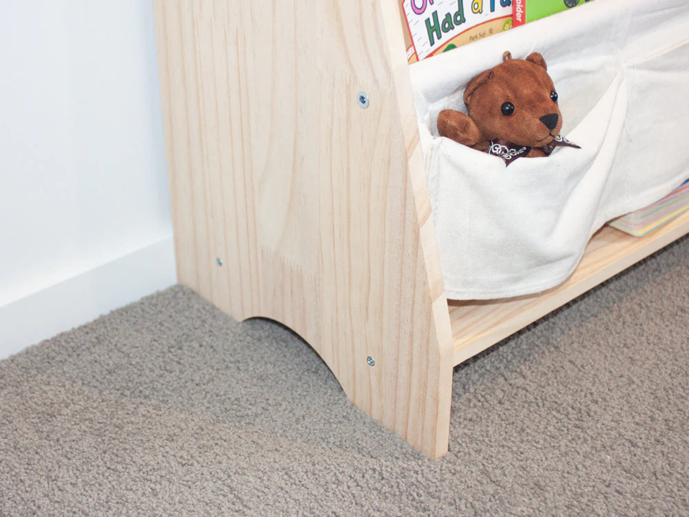 Solid Wood Kids Bookshelf Childrens Bookcase - Image 7