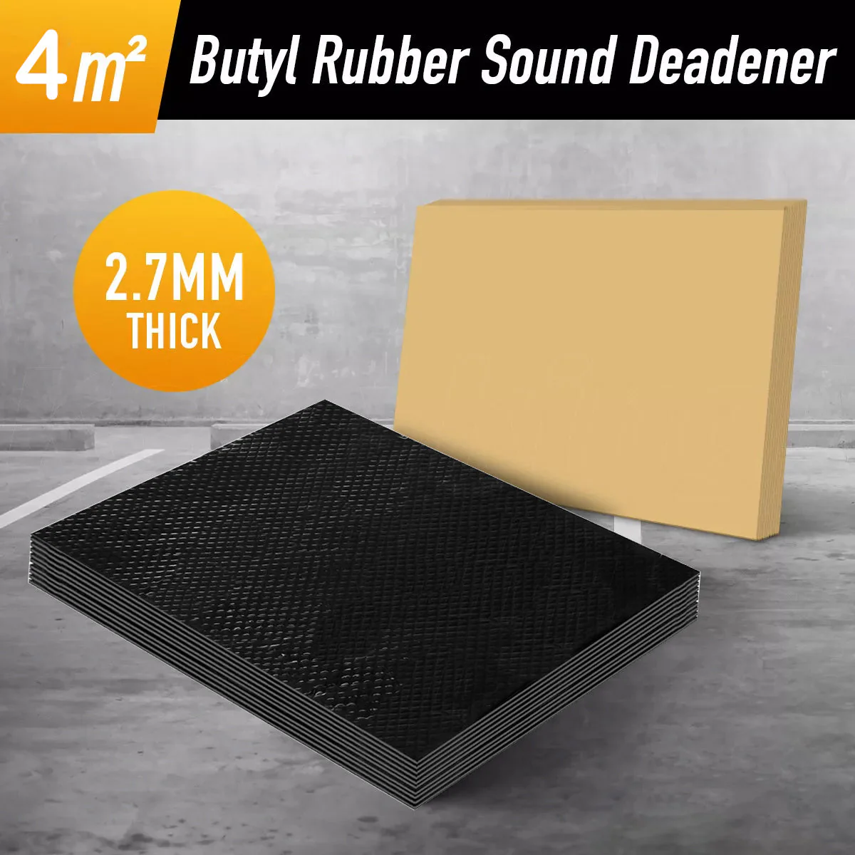 Sound Deadener Car Insulation Sound Proofing Deadening Mat - Image 5
