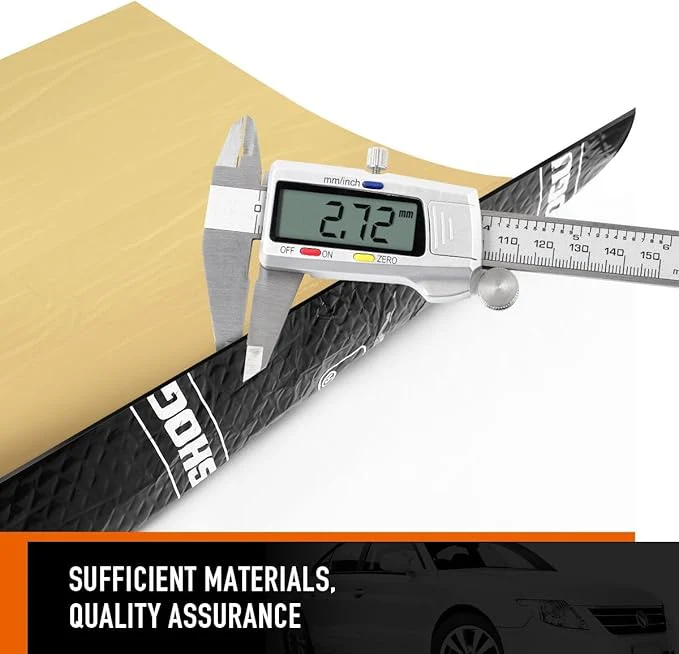 Sound Deadener Car Insulation Sound Proofing Deadening Mat 800 x 50cm - Image 2