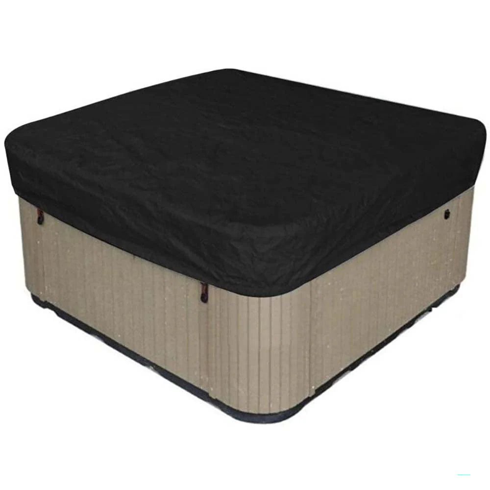 Square Hot Tub Cover 231×231×30cm – Waterproof Spa Cover Outdoor Protection