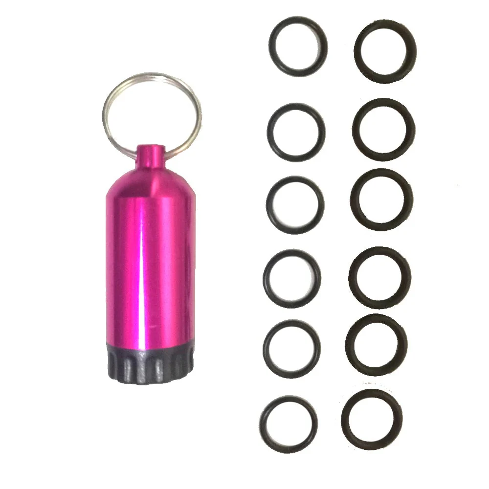 Spare O-Rings and Brass Pick Key Ring - Image 2