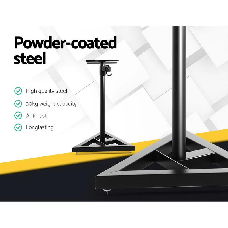 Speaker Stand Adjustable Height Mount Studio Home - Image 4