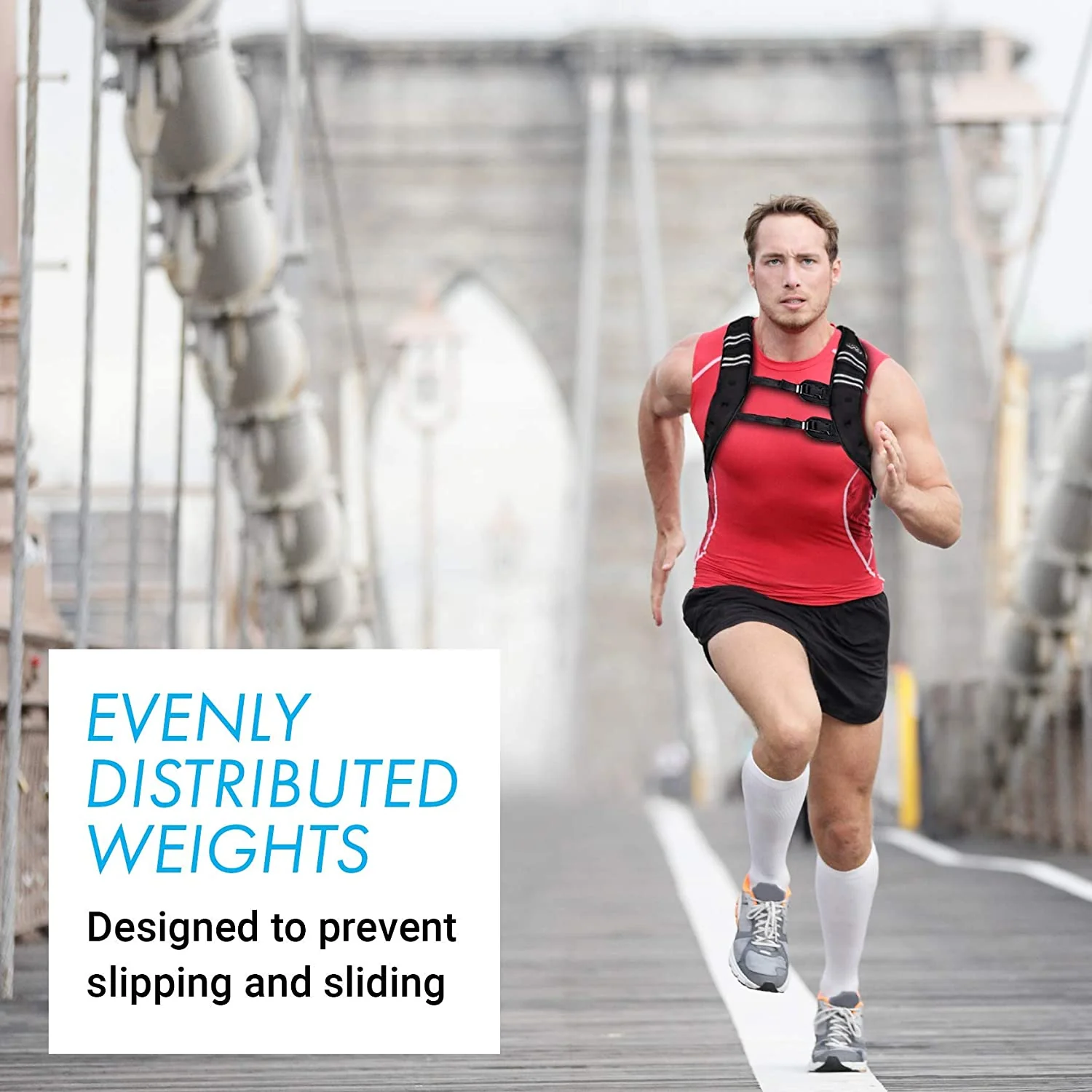 Sport Weighted Vest Workout Equipment 8kg - Image 6