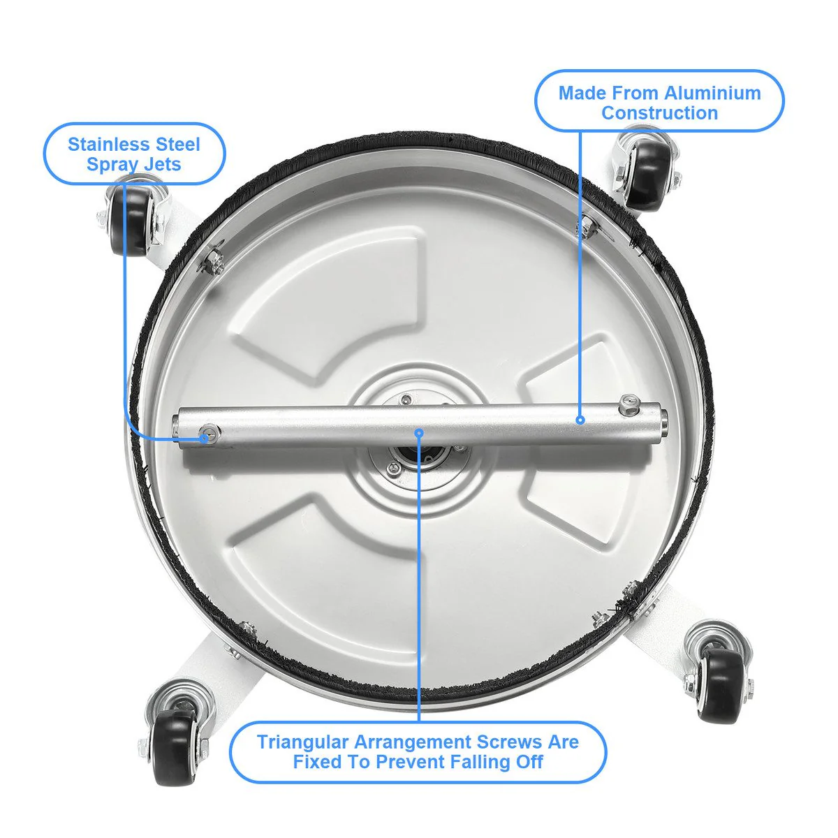 15" Pressure Washer Surface Cleaner - Image 9