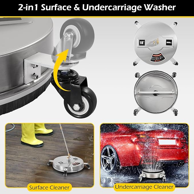 20" Pressure Washer Surface Cleaner - Image 11