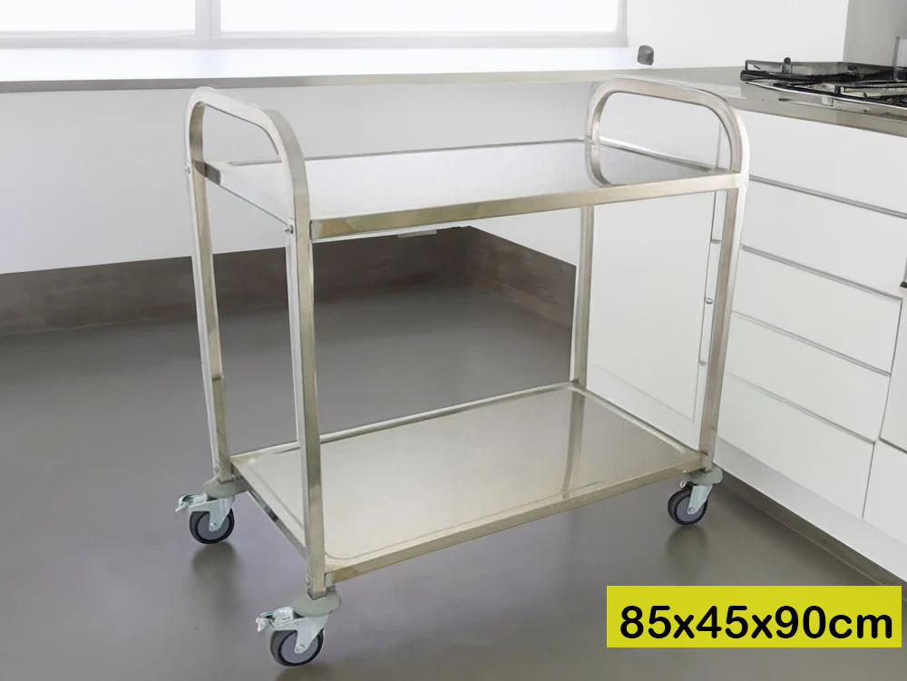 Stainless Steel Trolley Kitchen Storage Trolley - Image 2