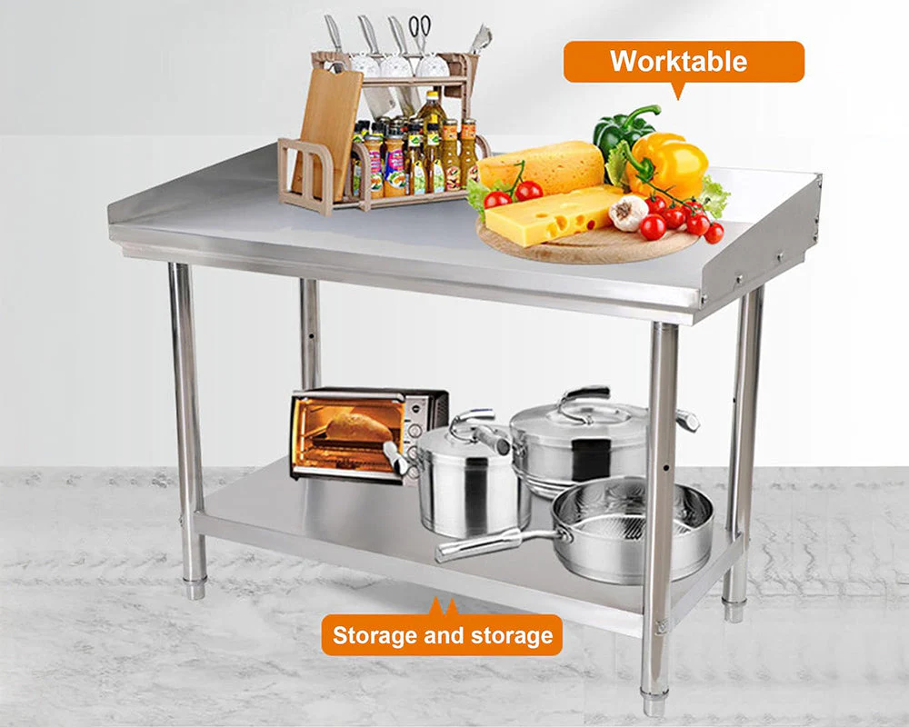 Steel Bench Stainless Steel Kitchen Work Table - Image 4
