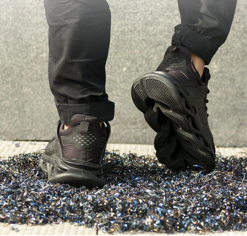 Steel Toe Work Shoes Safety Sneakers Industrial Shoes Lightweight Puncture Proof - Image 4