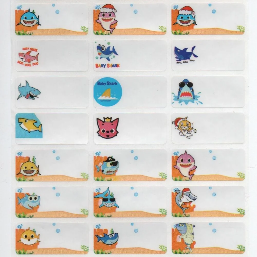 Stick On Name Labels-50 Labels - Image 4