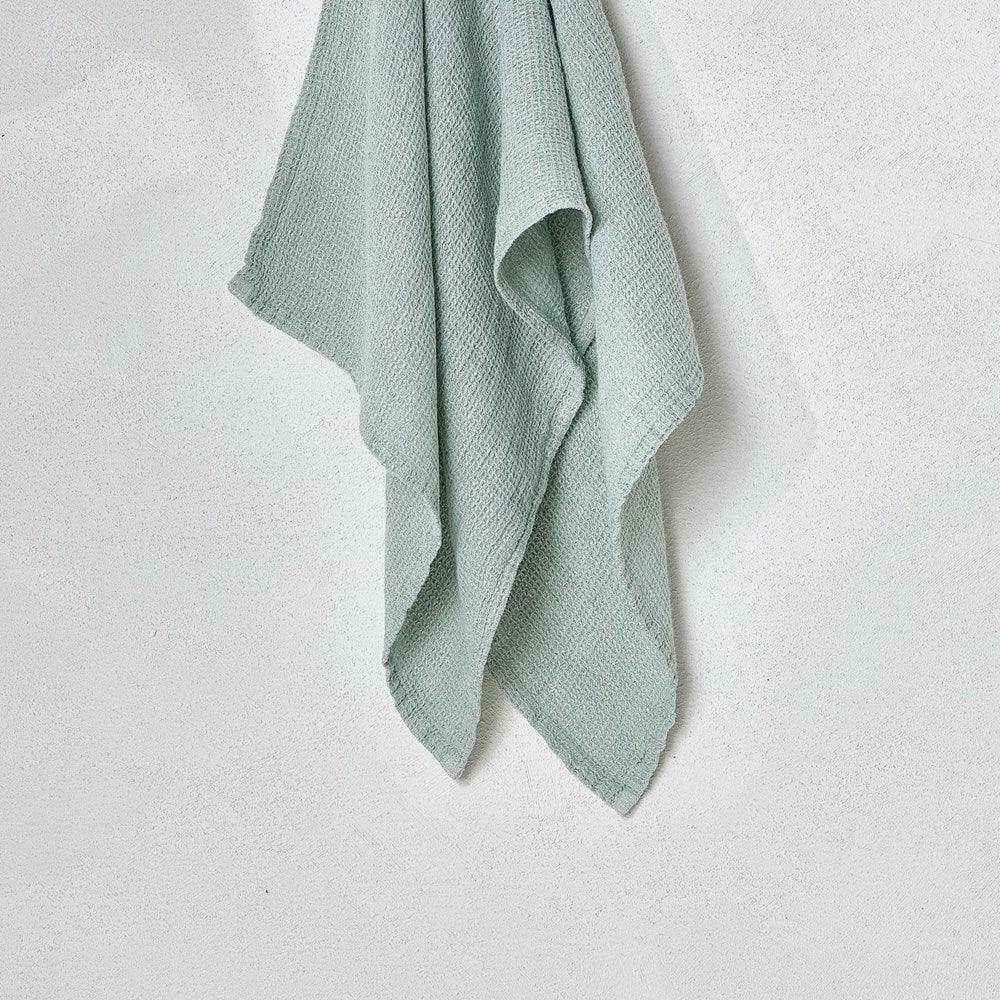 Stone Wash Linen Waffle Face Cloth - Image 2