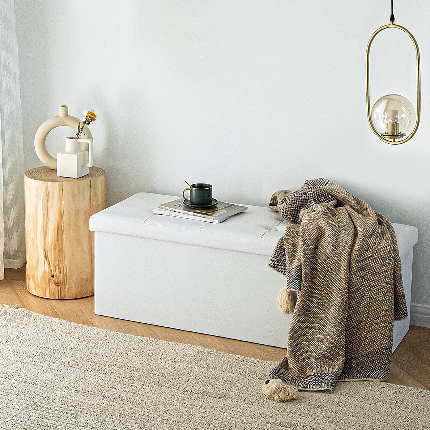 Storage Bench Ottoman - Image 5