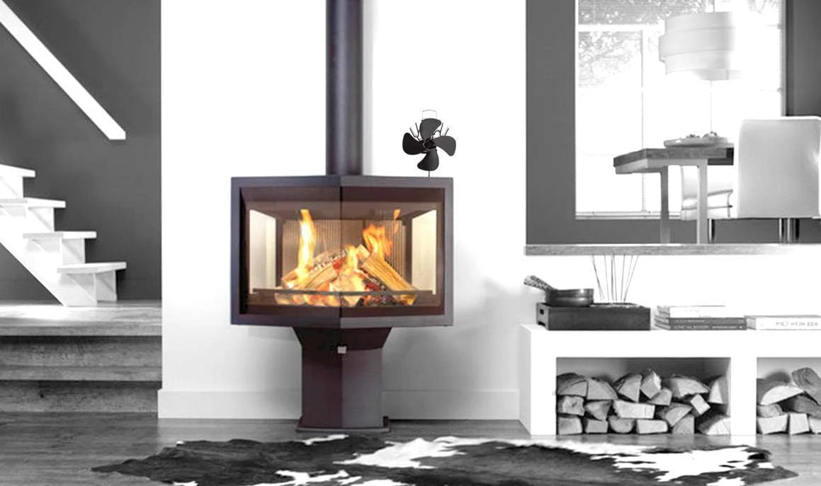 Stove Fan Heat Powered Stove Fan - Image 8