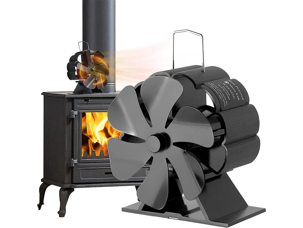 Stove Fan Heat Powered Stove Fan - Image 9