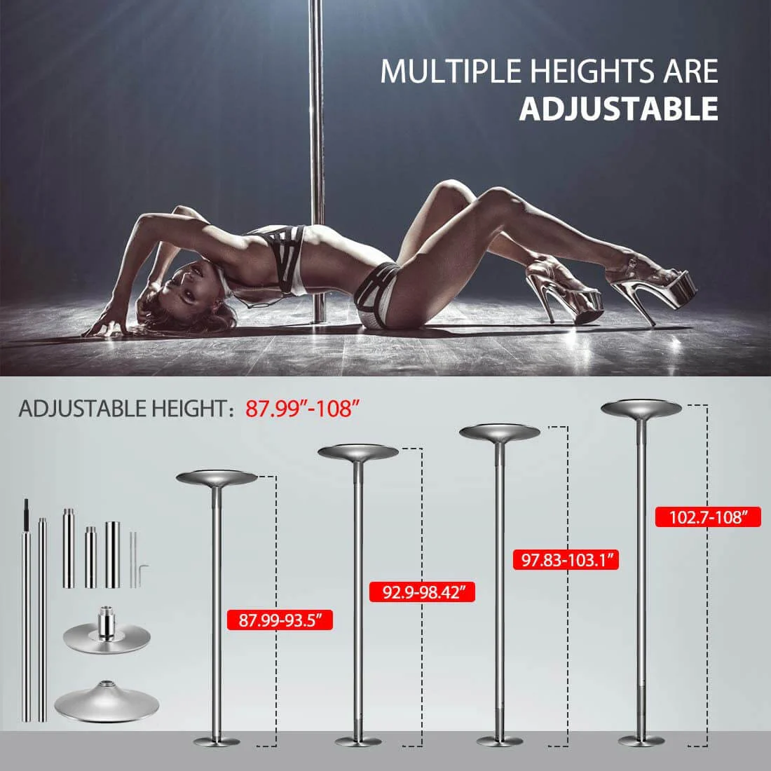 Adjustable Dancing Pole, Dance Pole - Image 10