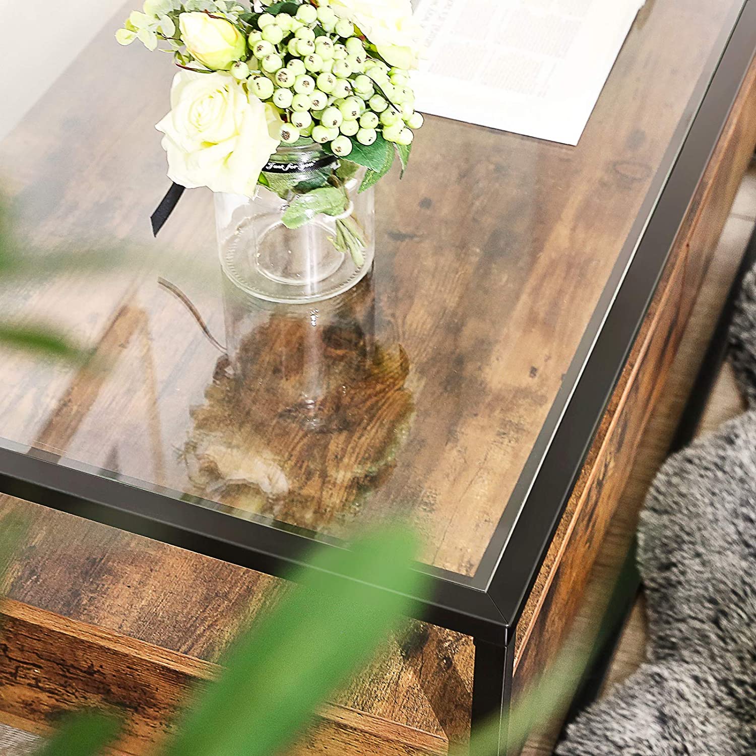 Stylish Hallway Console Table by VASAGLE - Image 4
