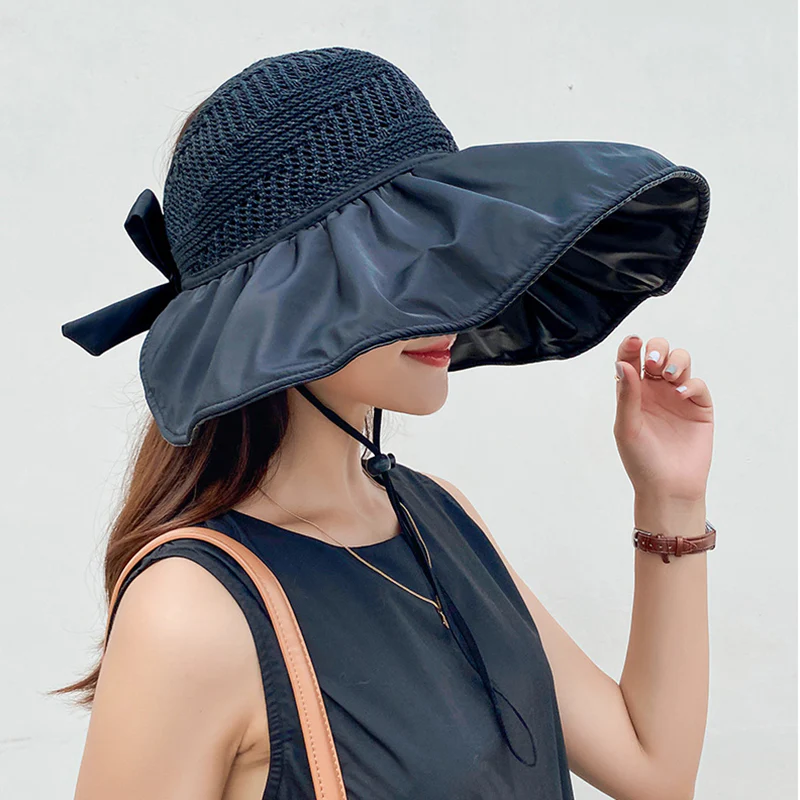 Sun Hats Wide Brim Bucket Outdoor Fishing Hiking Cap UV Protection 3 COLOURS - Image 3