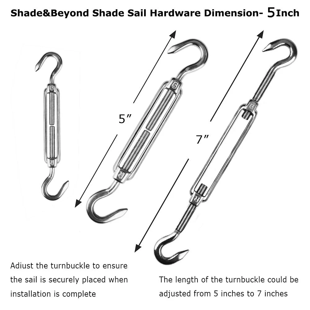 Sun Shade Sail Hardware Kit - Image 3