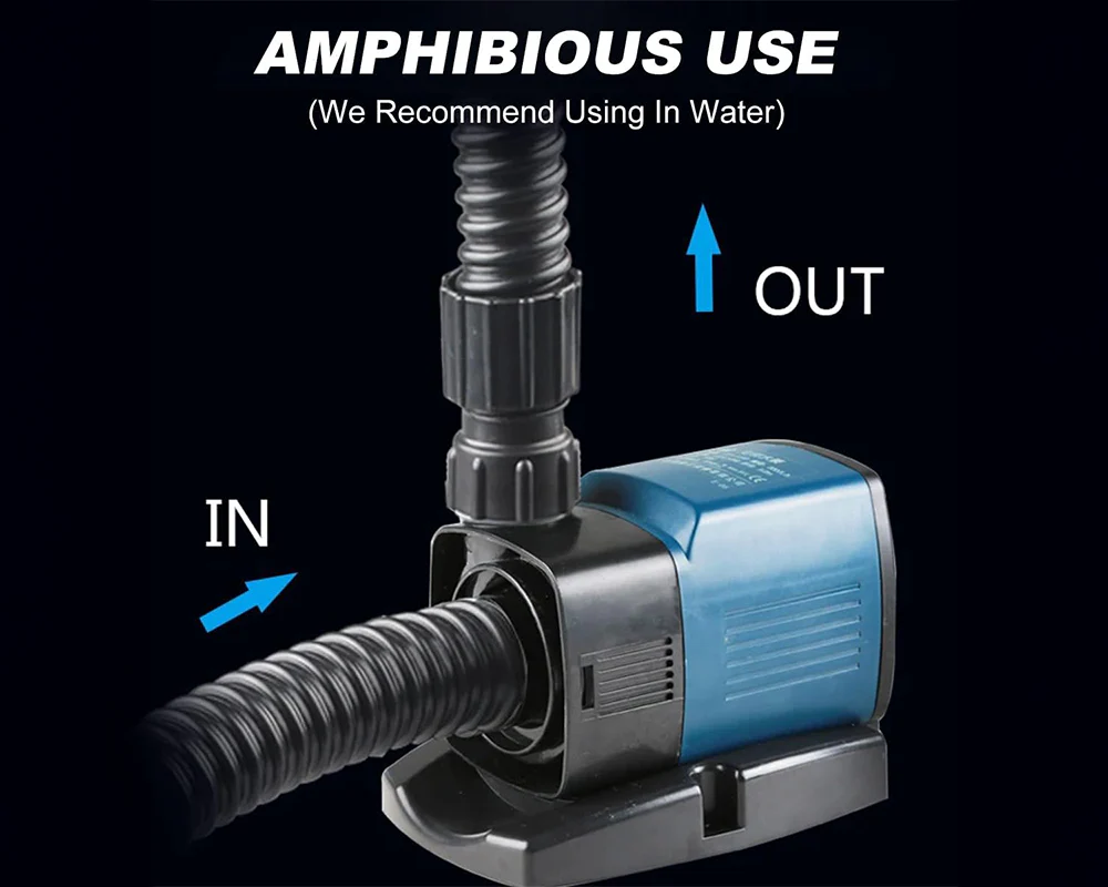 Sunsun JTP-1800 SuperEco Pond Pump Watercourse 1800l/h 11W - Image 4
