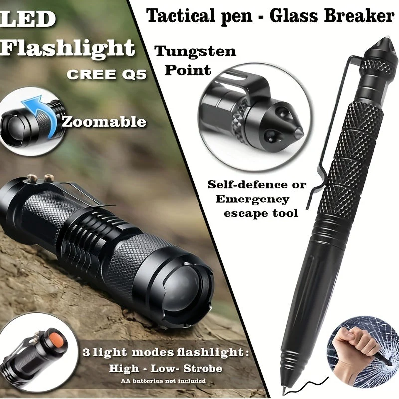 Survival Kits Survival Gear and Equipment, Camping Accessories Adventure Lovers - Image 3