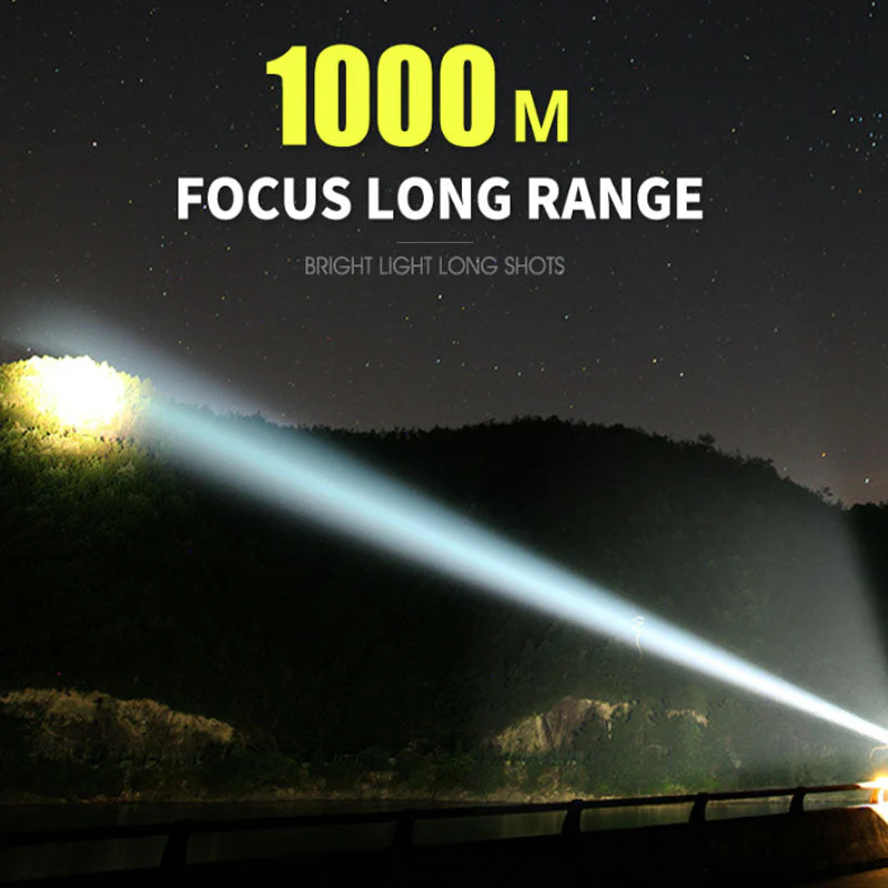 Tactical Flashlight LED Hunting Torch - Image 8